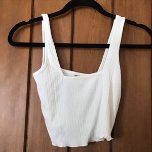 ASOS cropped ribbed tank